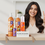 Load image into Gallery viewer, leche Hair Hype Shampoo + Leche Revive+ Spray + Leche Hair Vibes Conditioner + Leche Serum