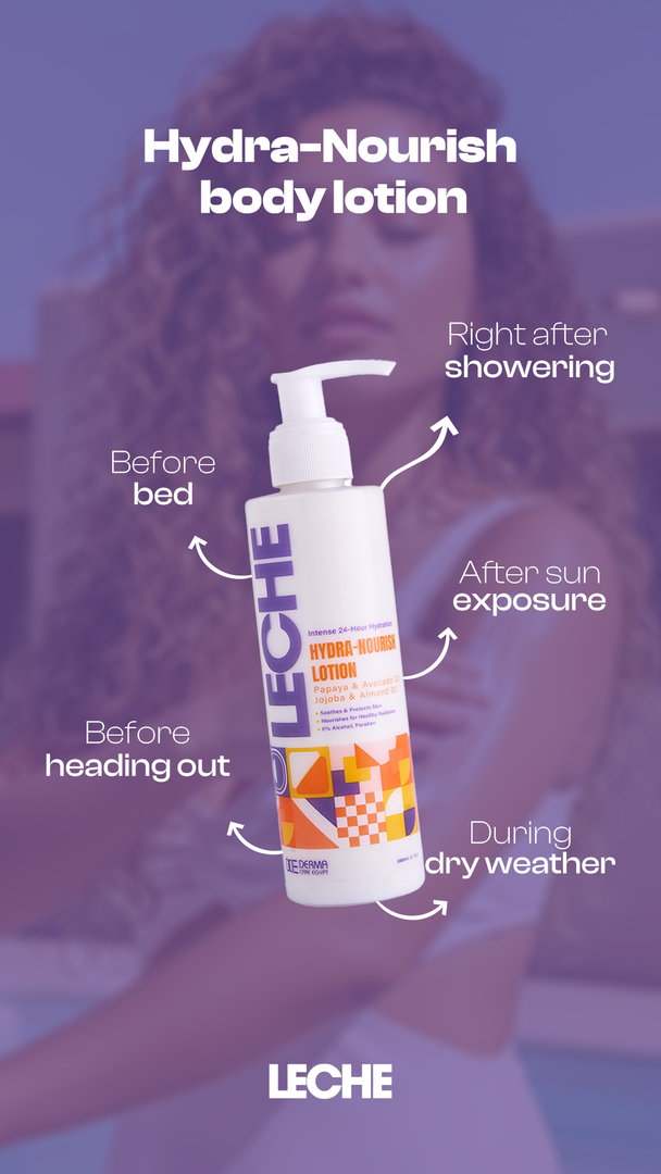 Leche Hydra-Nourish Lotion – Intense 24-Hour Hydration