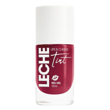 Leche Lip & Cheek Tint - Deep Red - Leche